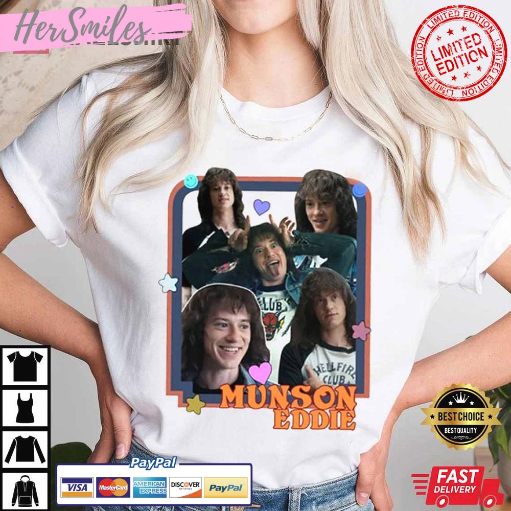 Eddie Munson Y2K Shirt, Stranger Things Sweatshirt, Eddie Munson Merch T-Shirt