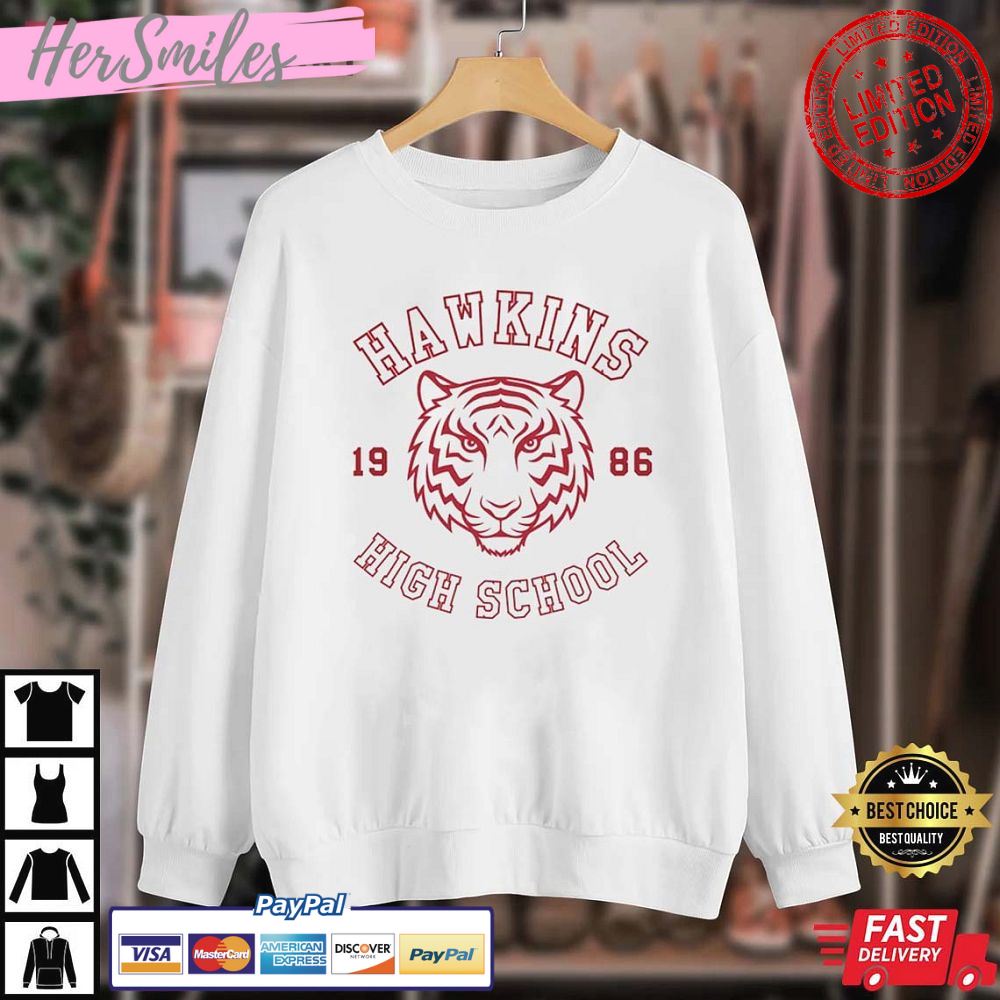 Hawkins High School Stranger Things ,Stuck in the Upside Down T-Shirt