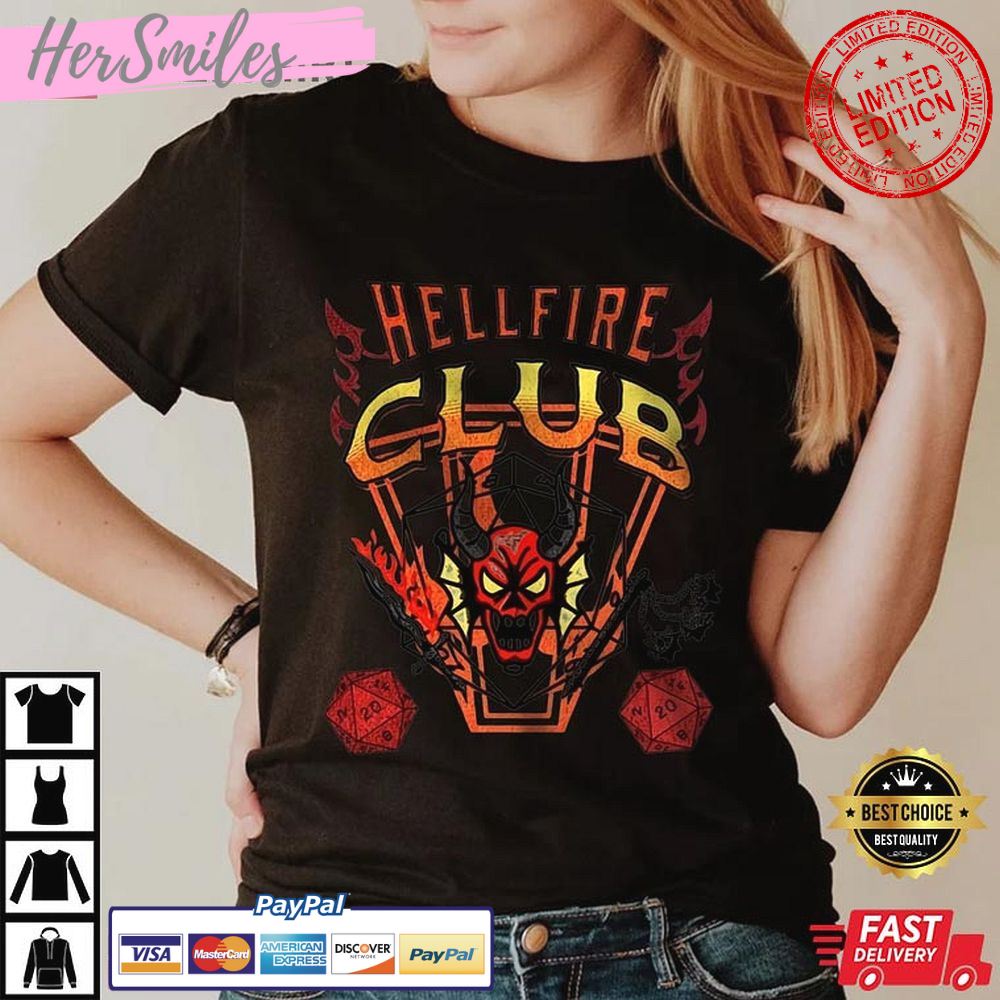 Hellfire Club Shirt, Devil Shirt, Stranger Things 4 T-Shirt