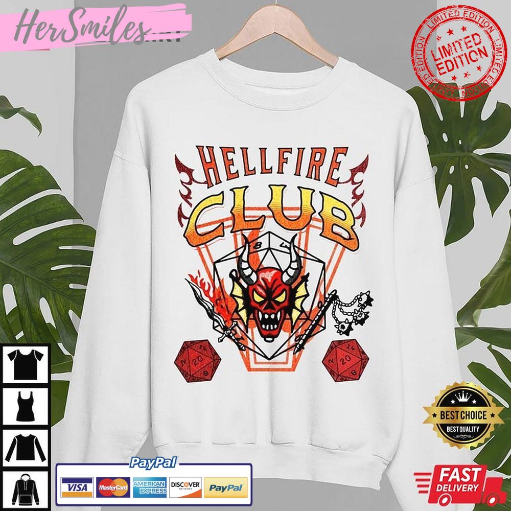 Hellfire Club Shirt, Devil Shirt, Stranger Things 4 T-Shirt