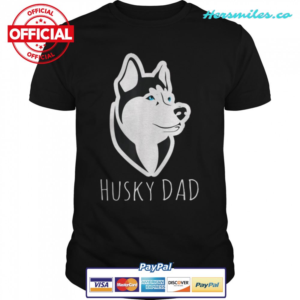 Husky Dad Dog Gift – Husky Lovers “Best Friends For Life” T-Shirt