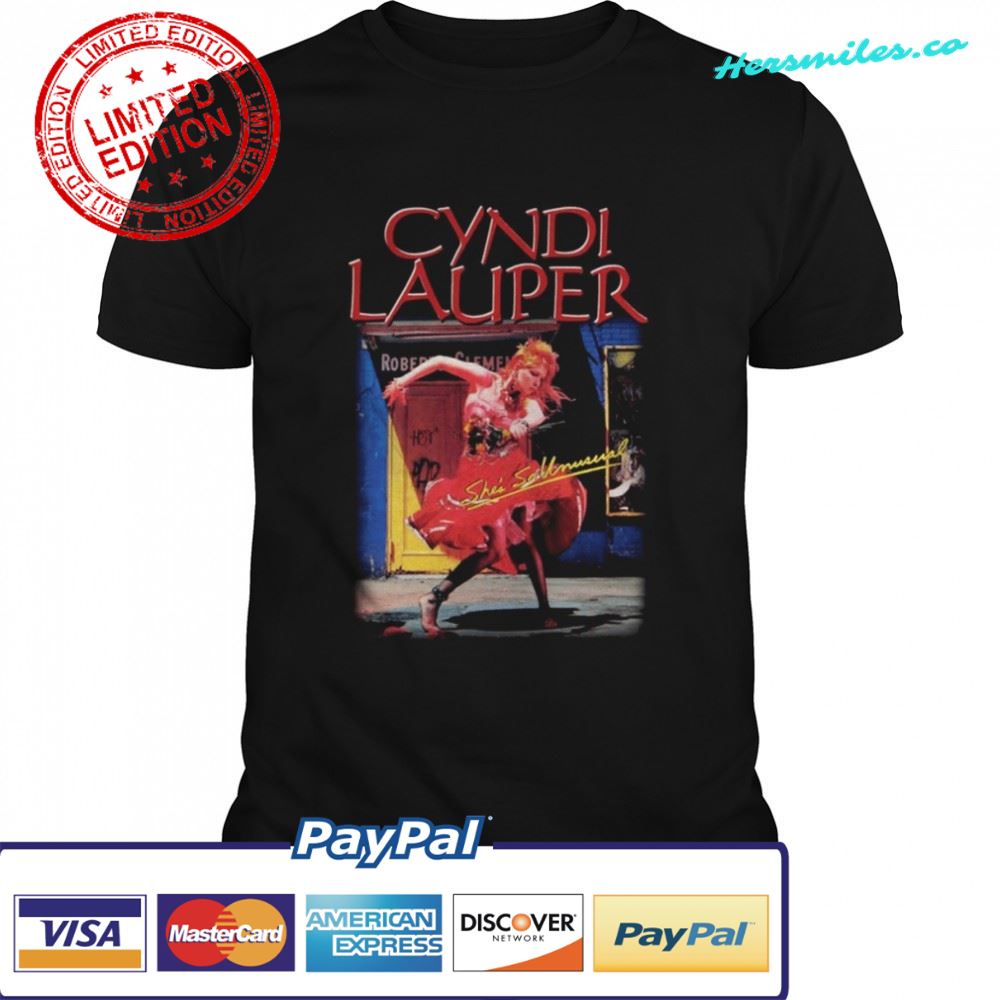 Iconic Moment Dancing Cyndi Lauper shirt