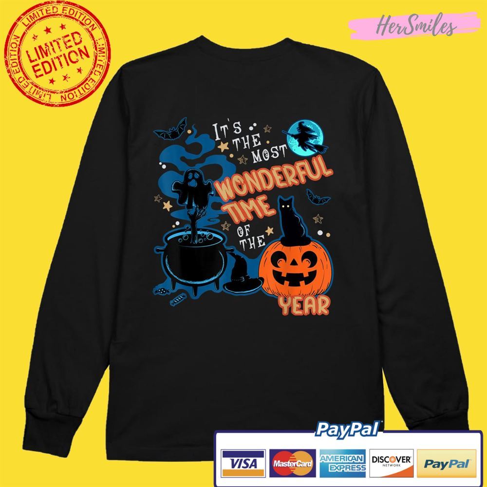 It's the Most Wonderful Time of the Year Halloween Vintage Unisex T-Shirt It's the Most Wonderful Time of the Year Halloween Vintage Unisex T-Shirt
