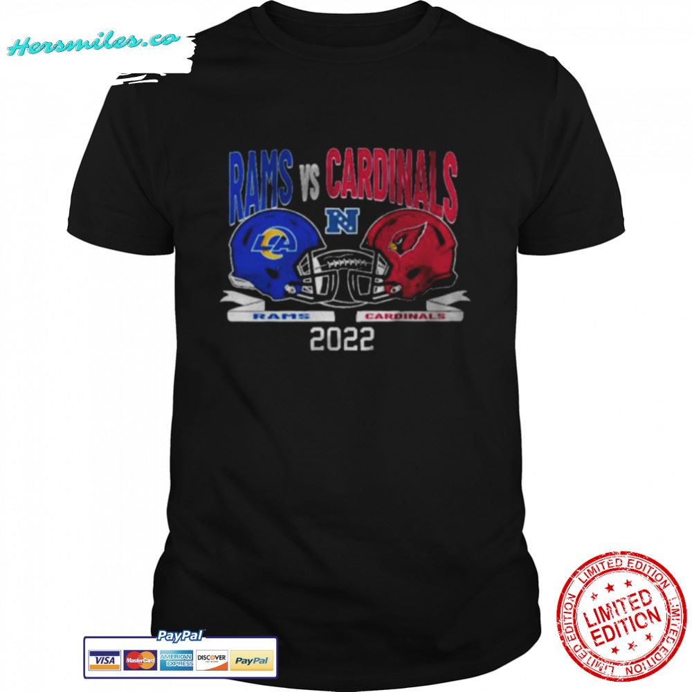 Los angeles rams vs arizona cardinals 2022 nfc west shirt