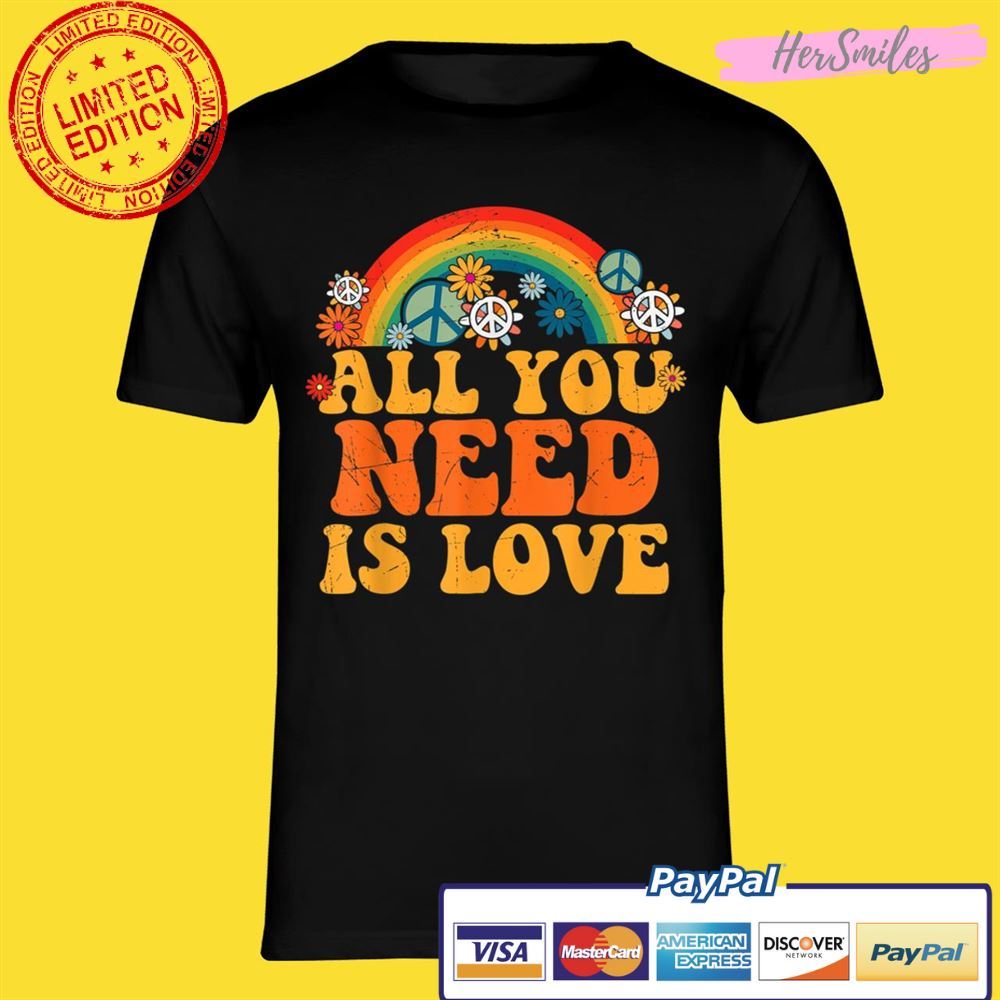 PEACE SIGN LOVE 60s 70s Tie Dye Hippie Halloween Unisex T-Shirt PEACE SIGN LOVE 60s 70s Tie Dye Hippie Halloween Unisex T-Shirt