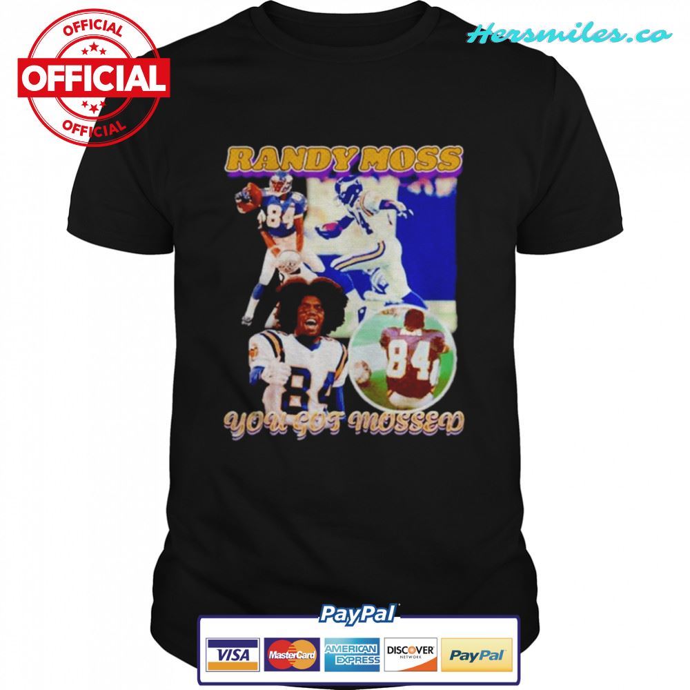 Randy Moss You got Mossed NFL Minnesota Vikings Graphic T-Shirt