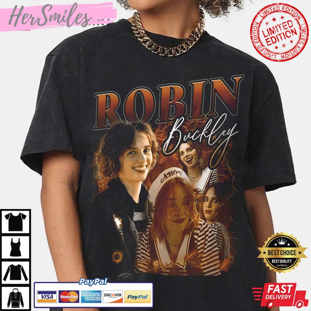 Robin Buckley Stranger Things 4 Gift For Fan T-Shirt