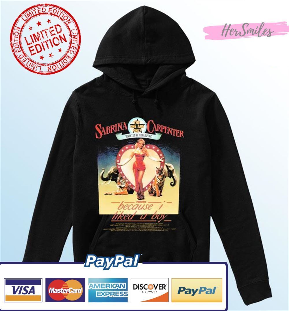 Sabrina Carpenter Because I Liked A Boy Graphic T-Shirt