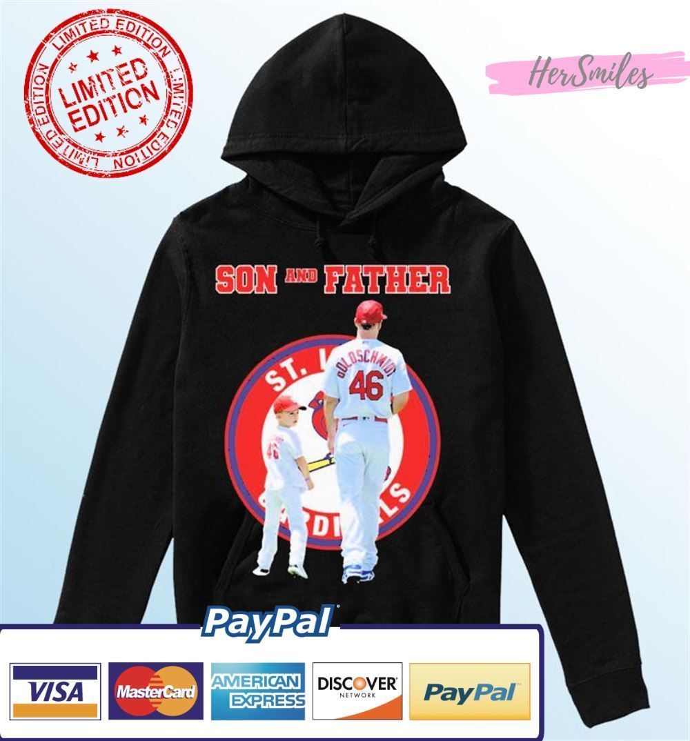 Son And Father Paul Goldschmidt St Louis Cardinals Graphic T-Shirt