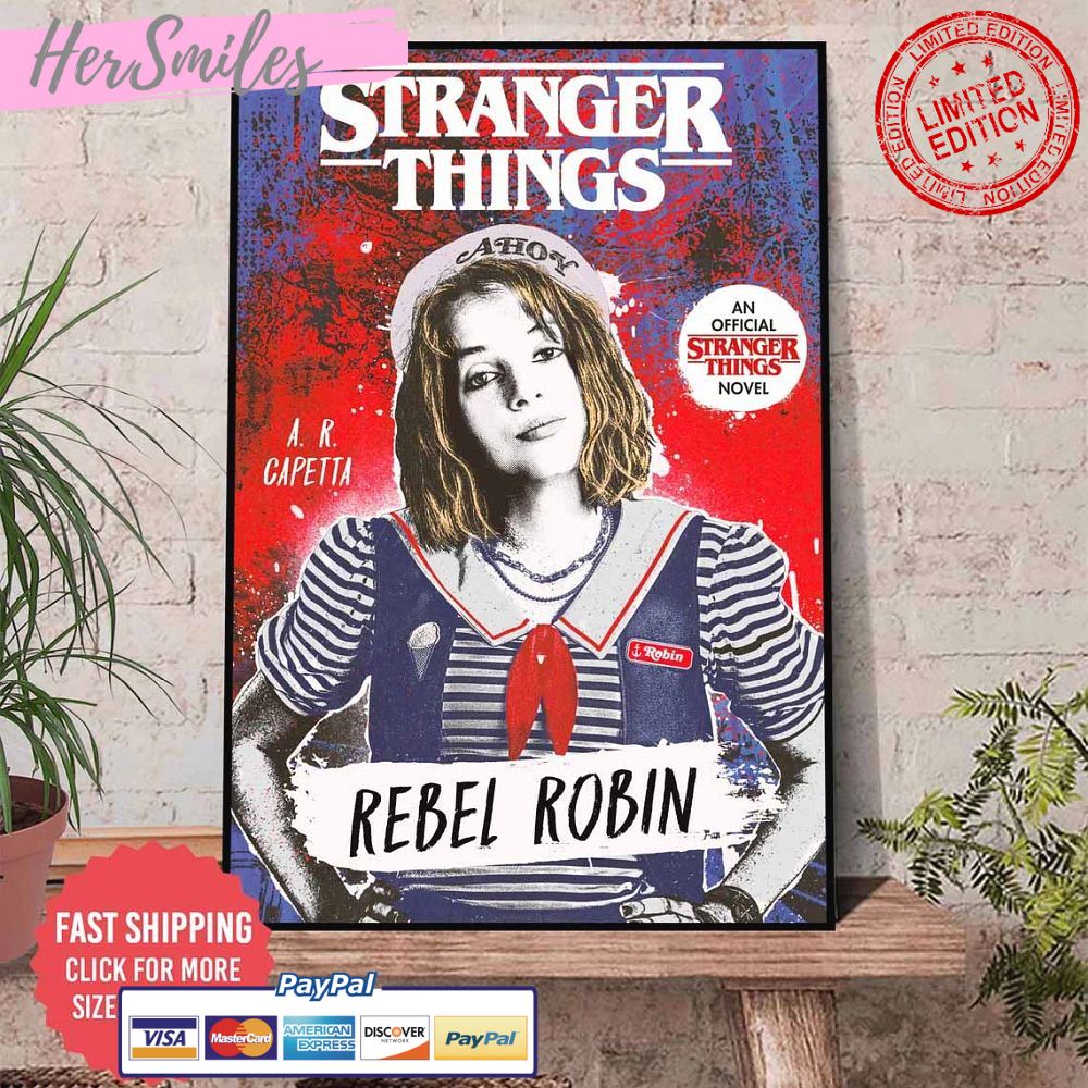 Stranger Things 4 Robin Buckley Gift For Fan Poster