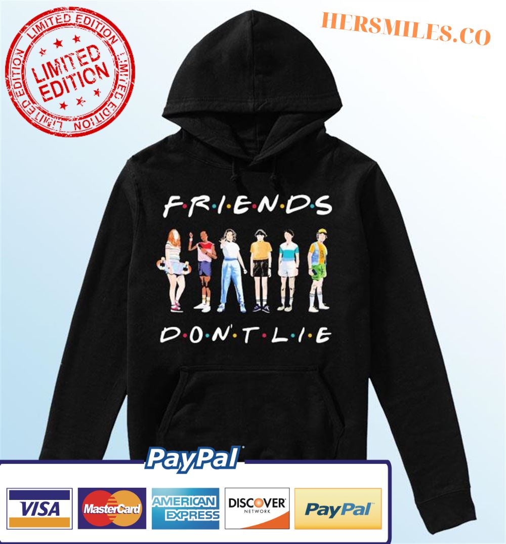 Stranger Things Friends Don’t Lie Tv Show Graphic T-Shirt
