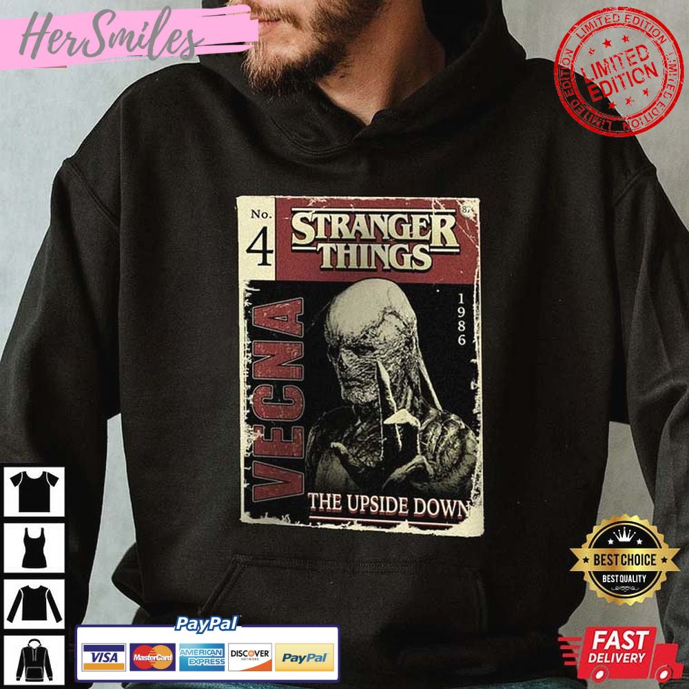 Stranger Things Shirt, Hellfire Club Shirt, Evil No 4 T-Shirt