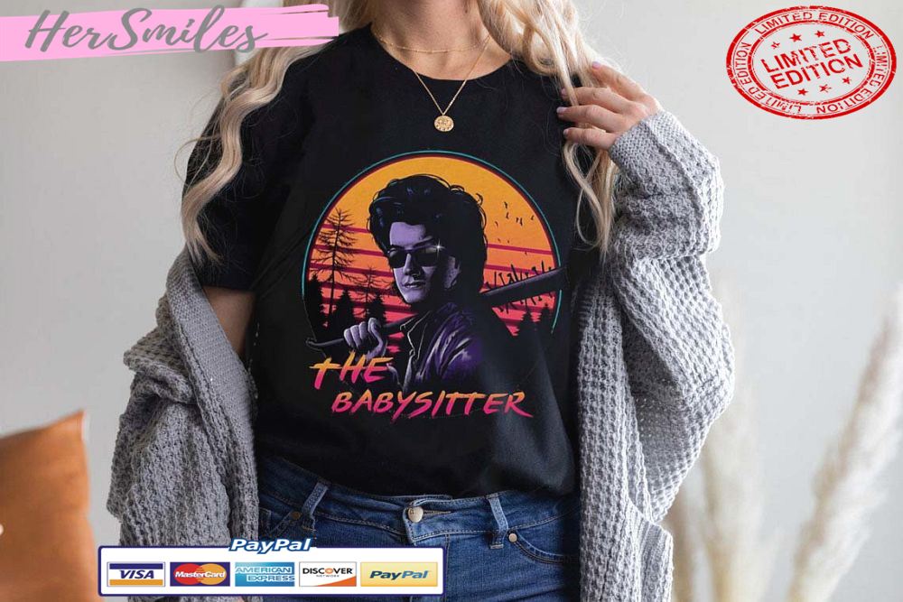 Stranger Things Steve The Babysitter Harrington Retro T-Shirt