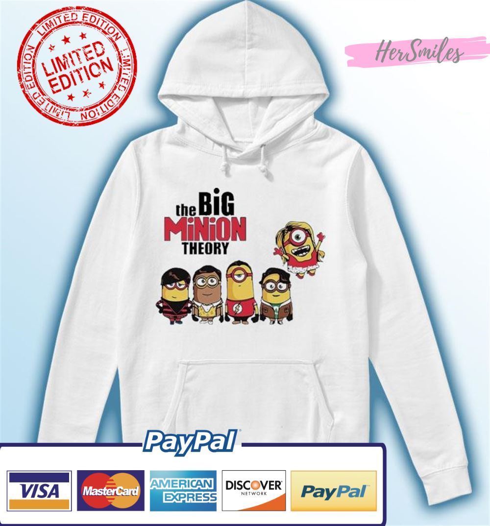 The Big Minion Bang Theory Rise Of Gru Graphic T-Shirt