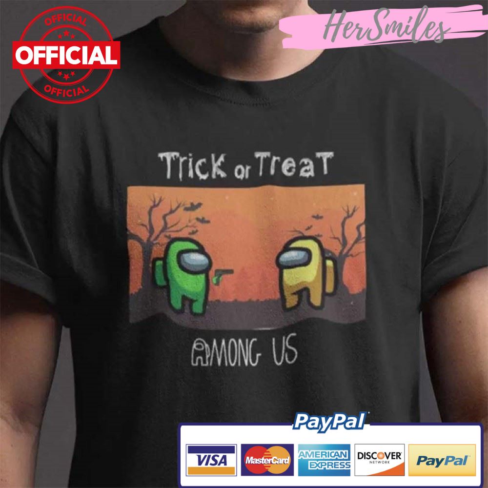 Trick Or Treat Among Us Shirt Halloween