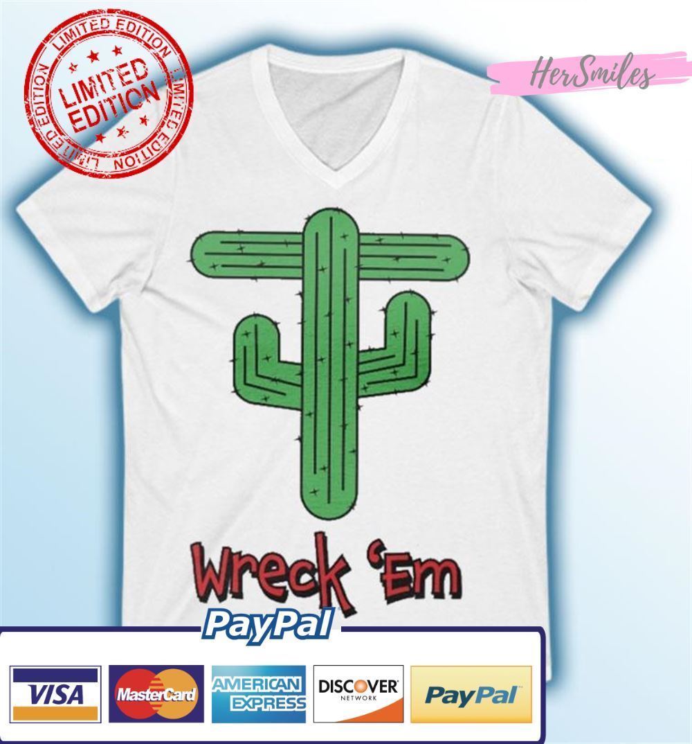Wreck ‘Em Cactus Patrick Mahomes Texas Tech Red Raiders Graphic T-Shirt