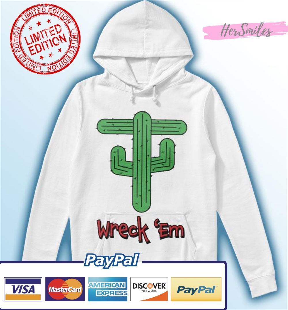 Wreck ‘Em Cactus Patrick Mahomes Texas Tech Red Raiders Graphic T-Shirt