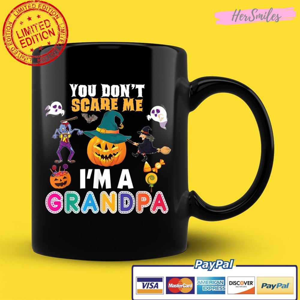 You Don't Scare Me I'm A Grandpa Can't Halloween Pumpkin Unisex T-Shirt You Don't Scare Me I'm A Grandpa Can't Halloween Pumpkin Unisex T-Shirt