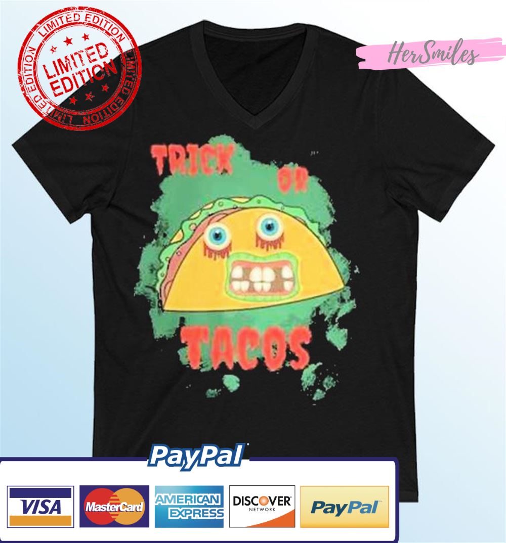 Trick or Treat Tacos Halloween T-Shirt
