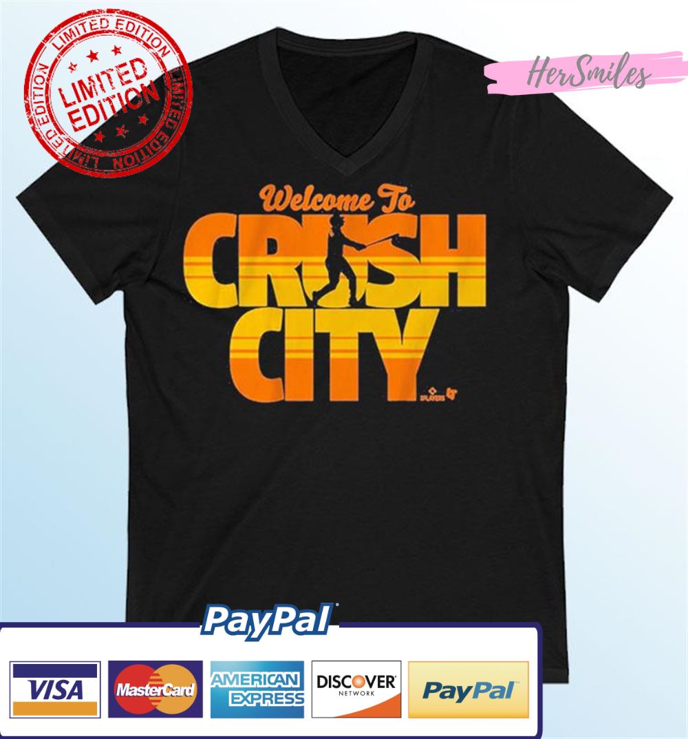Trey Mancini Houston Astros Welcome To Crush City T-Shirt