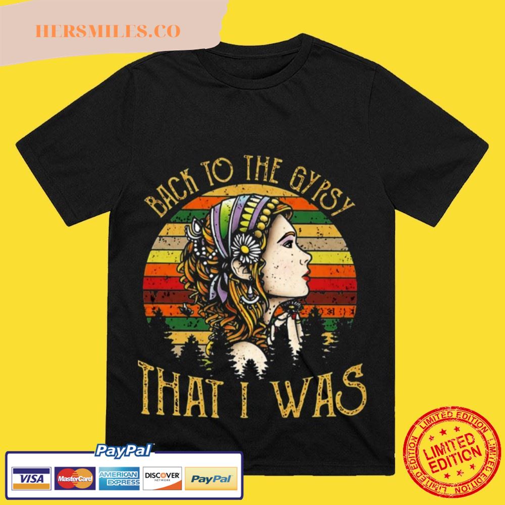Back To Gypsy That I Was Stevie Nicks Classic T-Shirt