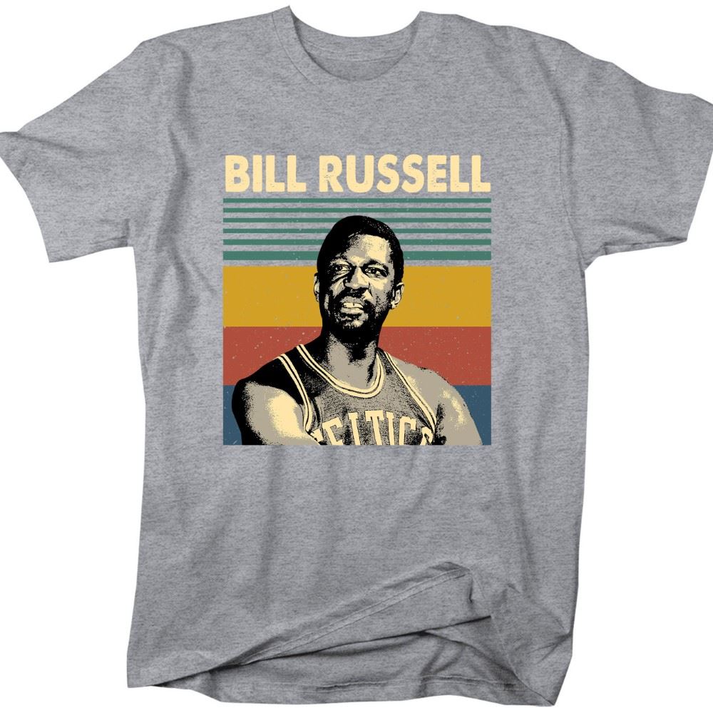 Bill Russell Memories Retro T-Shirt