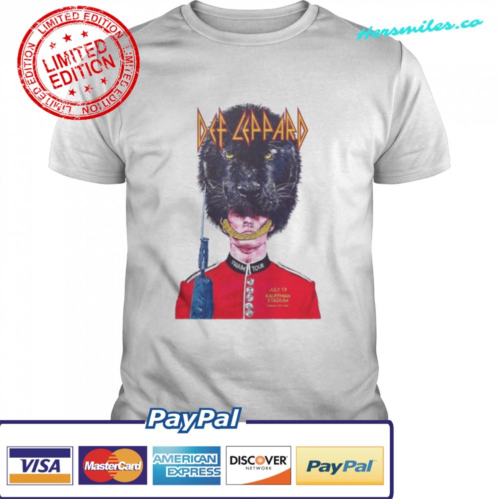 Def Leppard 2022 The Stadium Tour July 19 Kauffman Stadium Kansas City Shirt