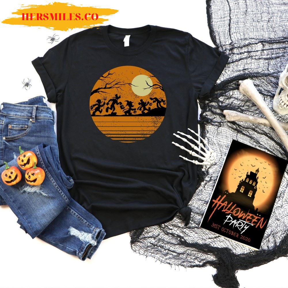 Disney Hallowen Shirt, Disneyland Retro Sweatshirt