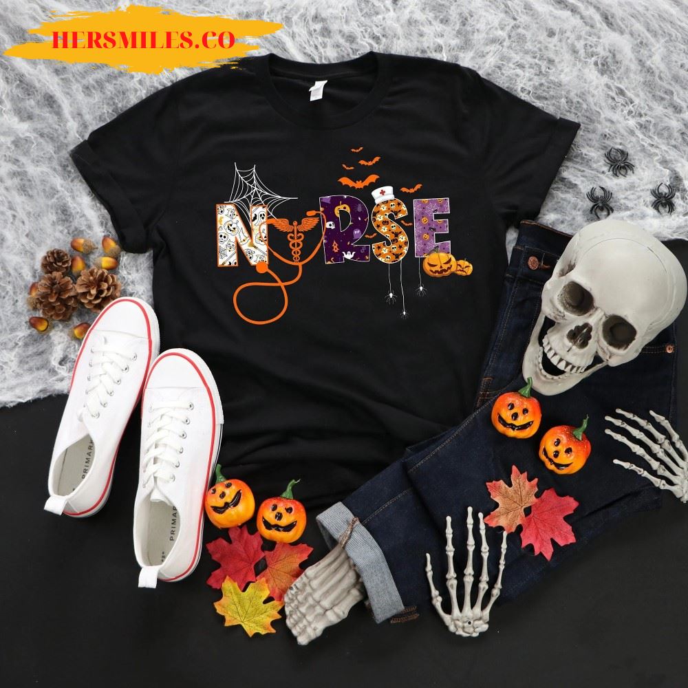 Halloween Nurse shirt,Halloween Nursing Shirt