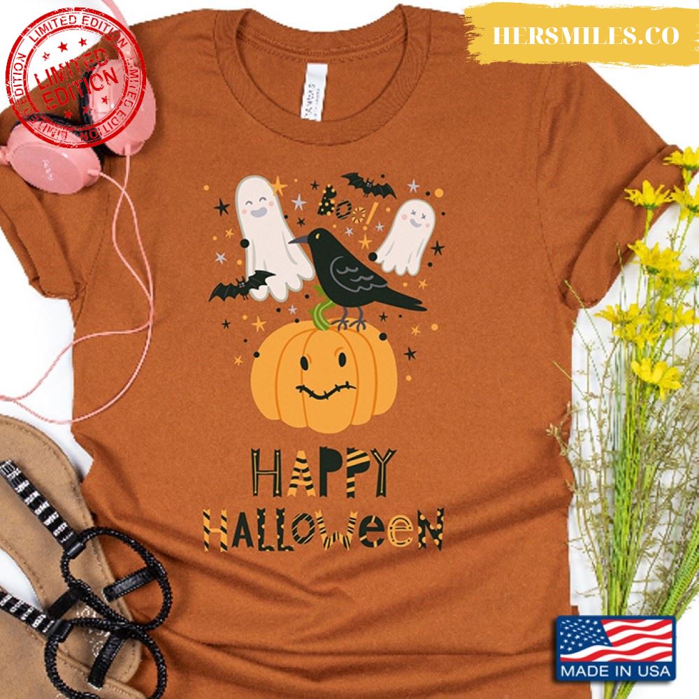 Happy Halloween Funny Design Shirt