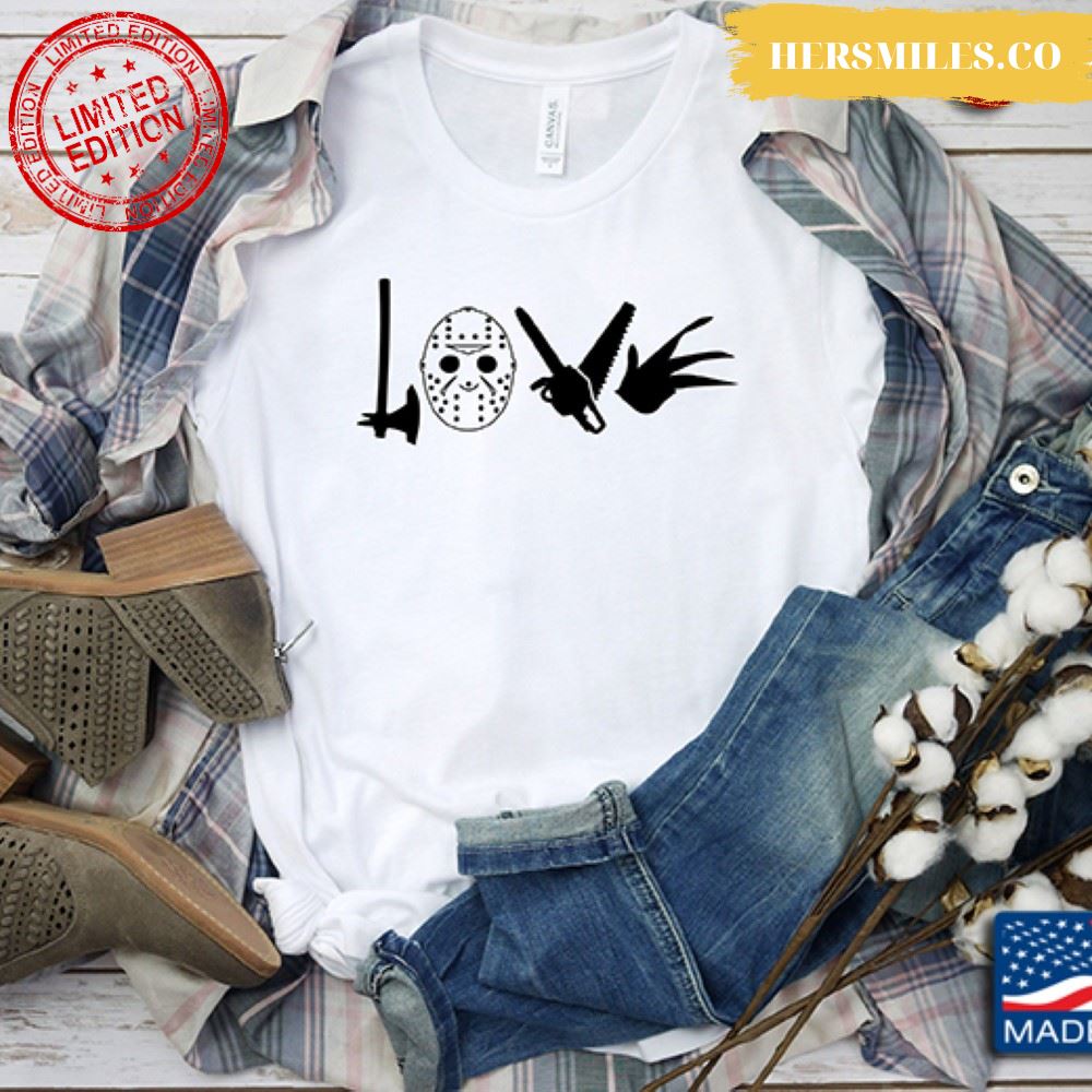 Love Jason Voorhees for Halloween Shirt