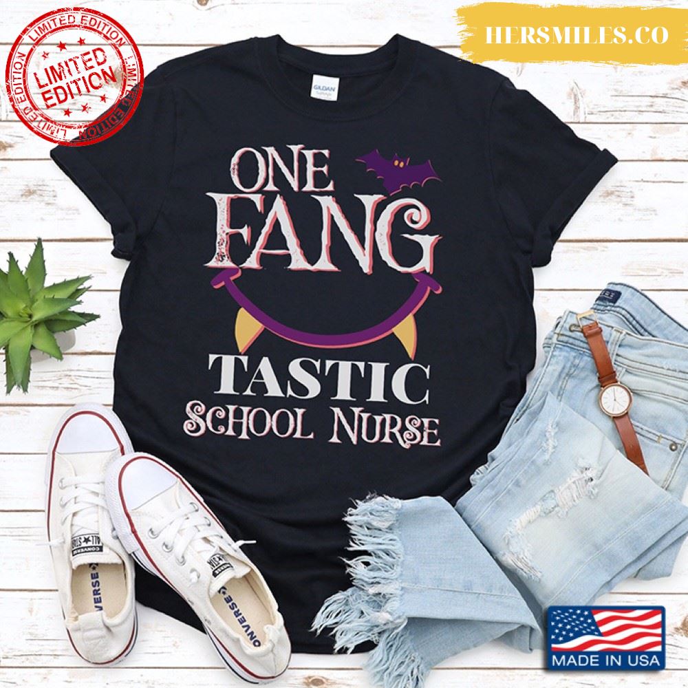 One Fang Tastic School Nurse for Halloween Shirt