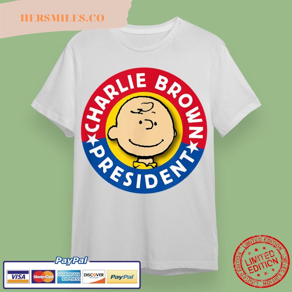 Peanuts Charlie Brown for President T-Shirt
