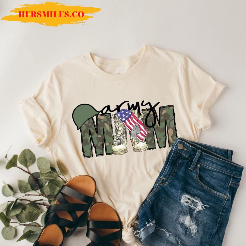 Proud Army Mom Shirt, Military Shirt, Military Mom Shirt