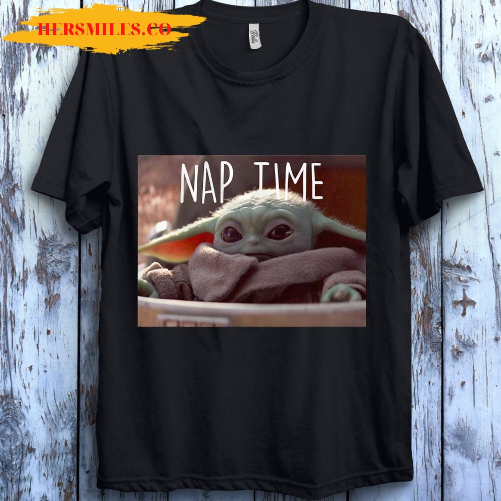 Star Wars Baby Yoda The Mandalorian The Child Nap Time T-Shirt