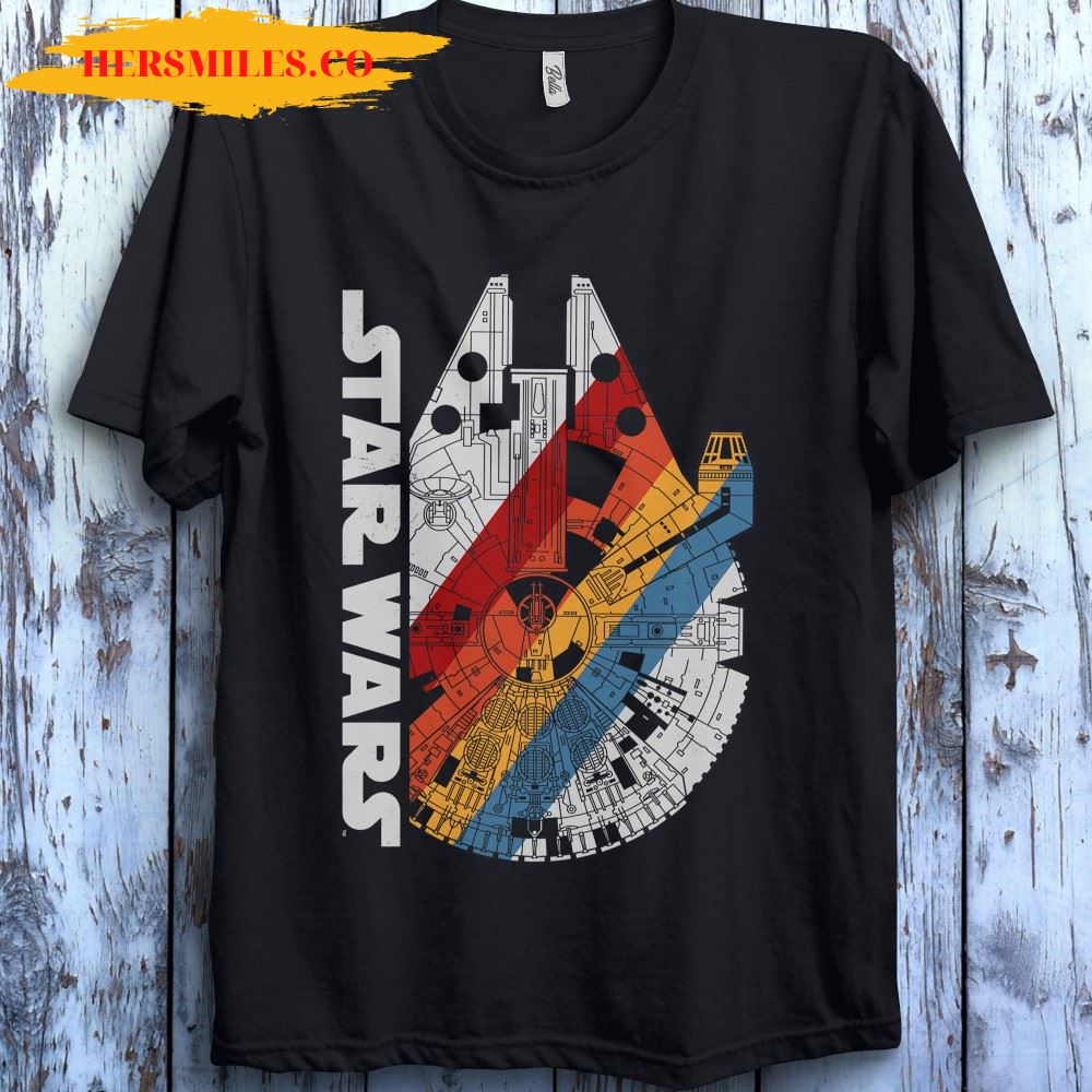 Star Wars Millennium Falcon Wears Logo Graphic Unisex T-Shirt