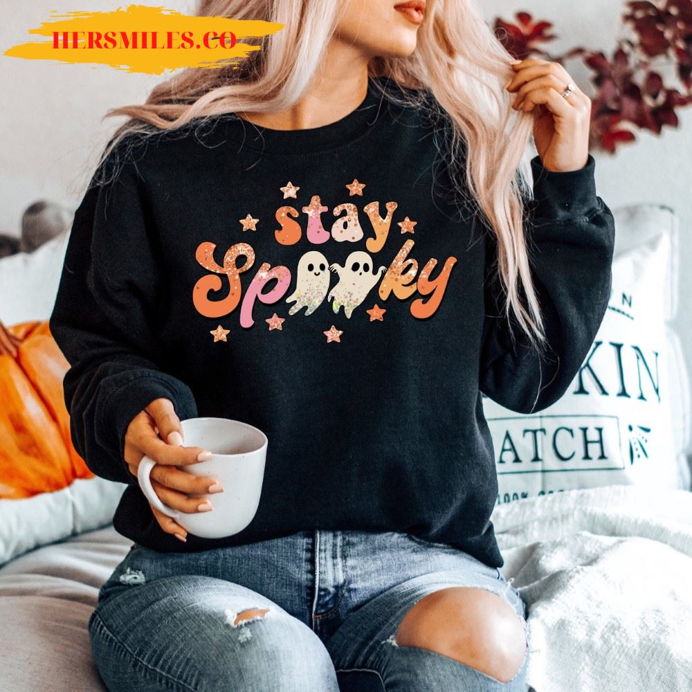 Stay Spooky T-Shirt, Spooky Vibe Shirt, Halloween T-shirt