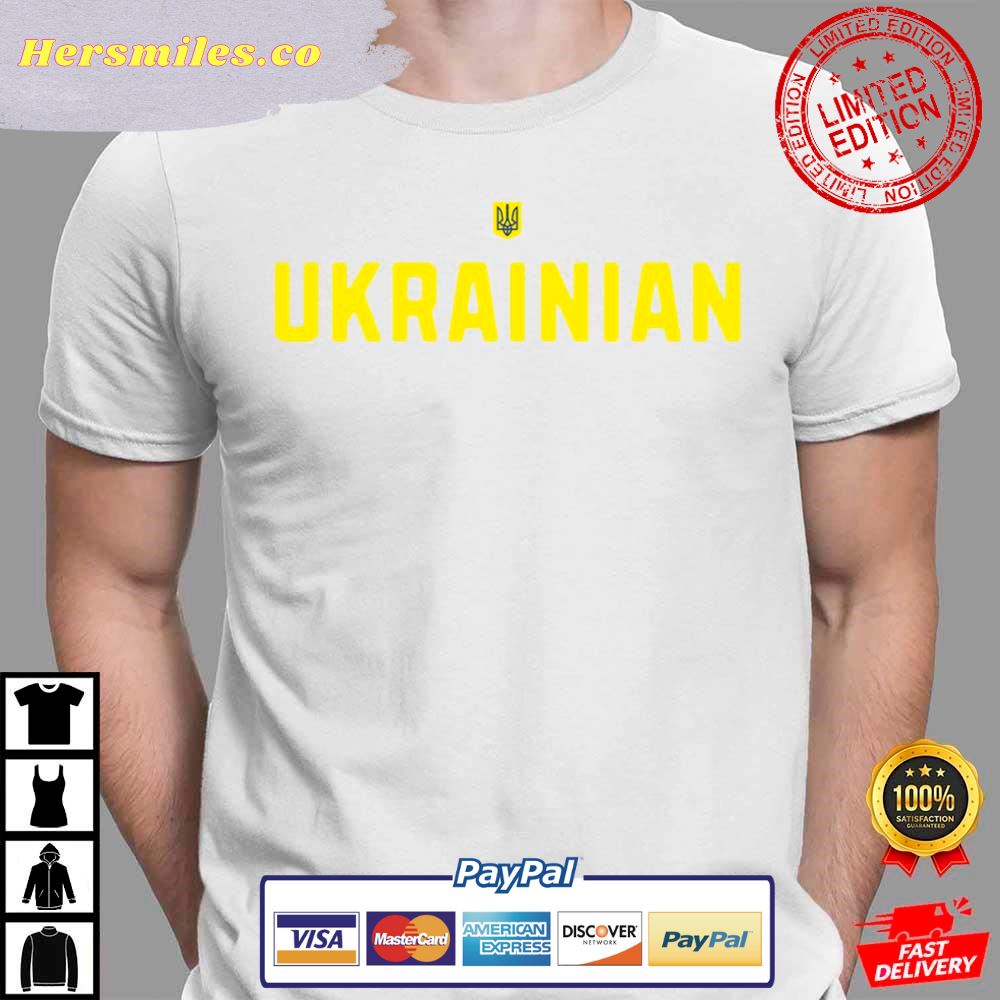 Ukrainian Emblem Of Herb Ukraine Tryzub Support Ukraine T-Shirt Ukrainian Emblem Of Herb Ukraine Tryzub Support Ukraine T-Shirt