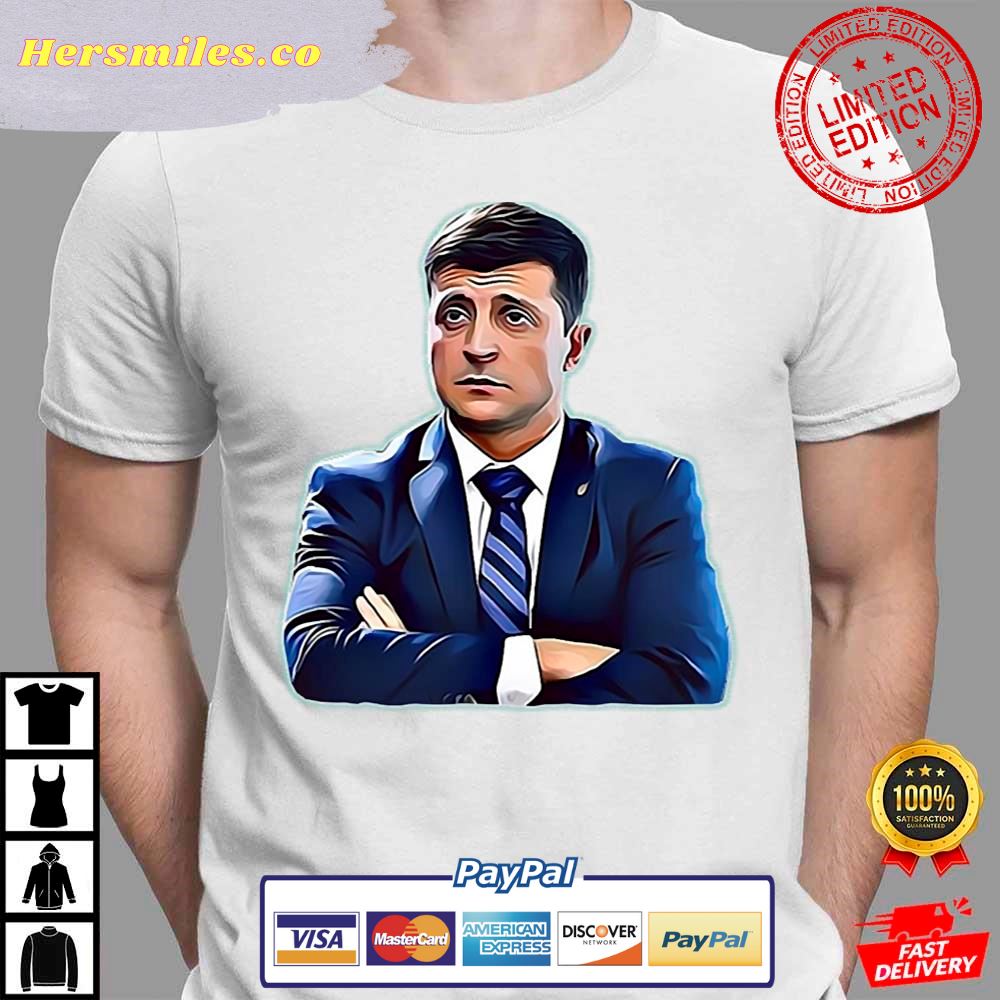 Volodymir Zelenski Support Ukraine T-Shirt