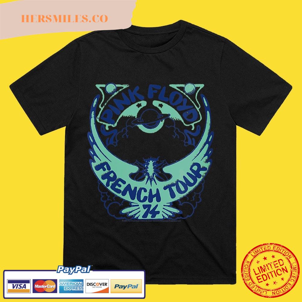 Womens Pink Floyd French Tour 74 T-Shirt