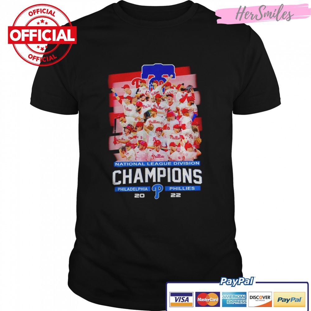 2022 Philadelphia Phillies national league division Champion shirt