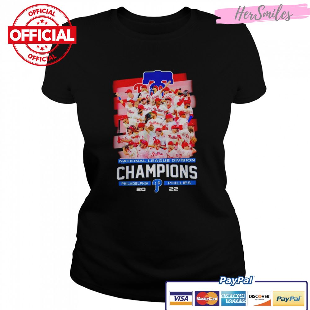 2022 Philadelphia Phillies national league division Champion shirt
