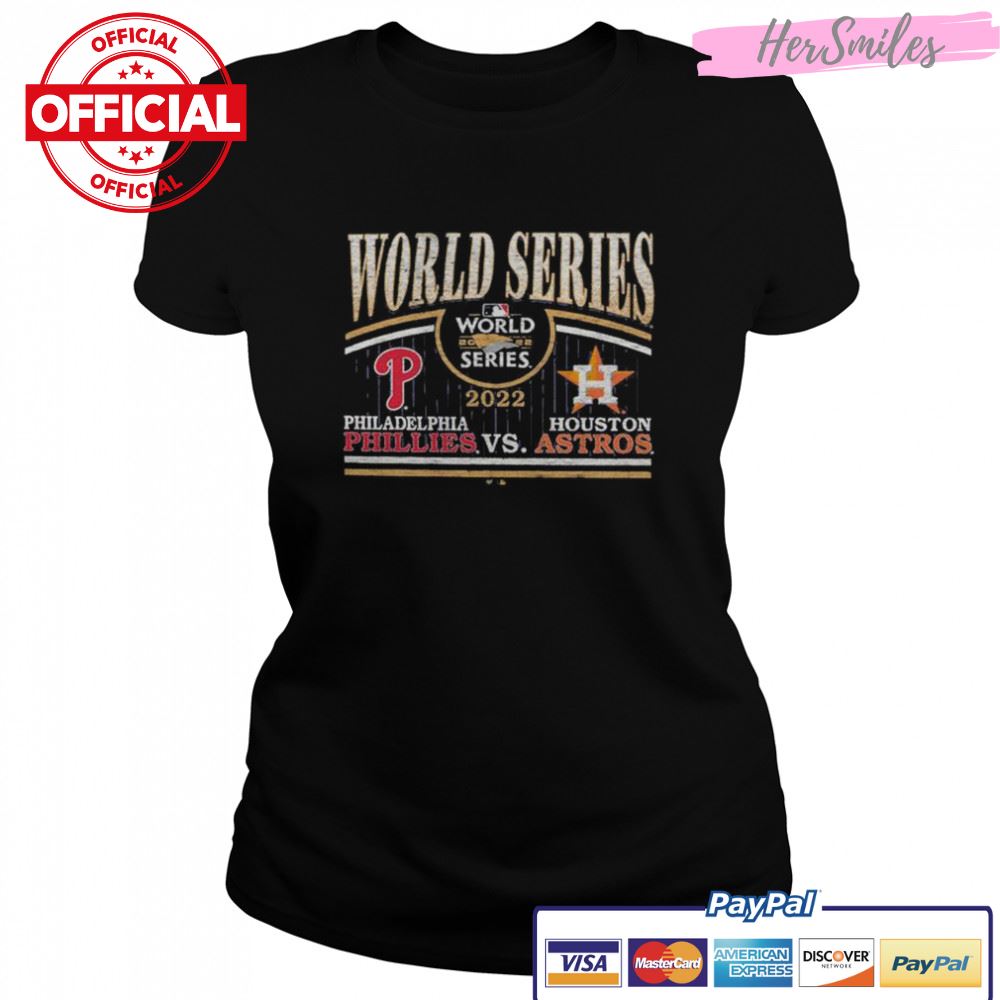 47 Astros vs Phillies 2022 World Series Match Up retro Shirt