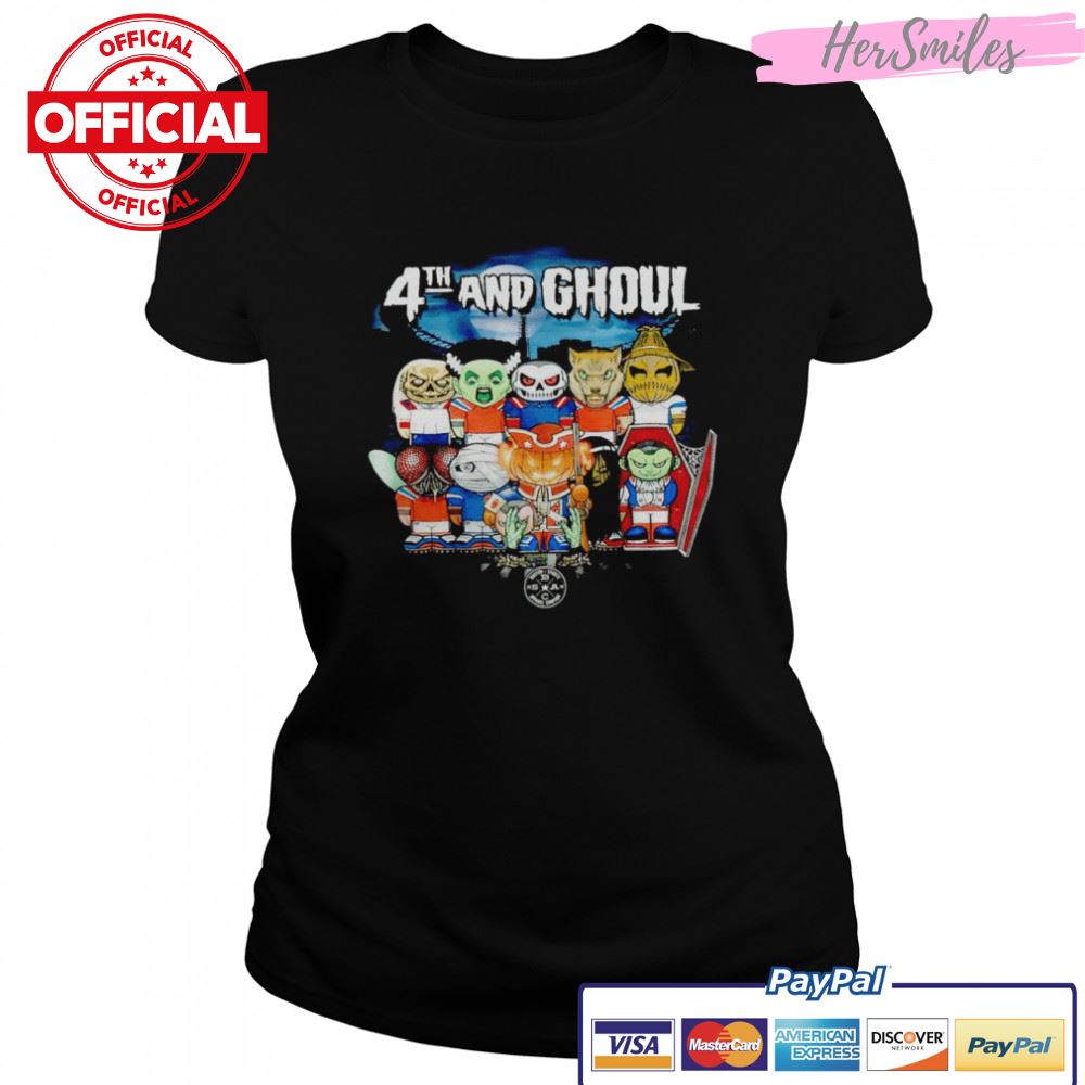 4th and ghoul Halloween shirt