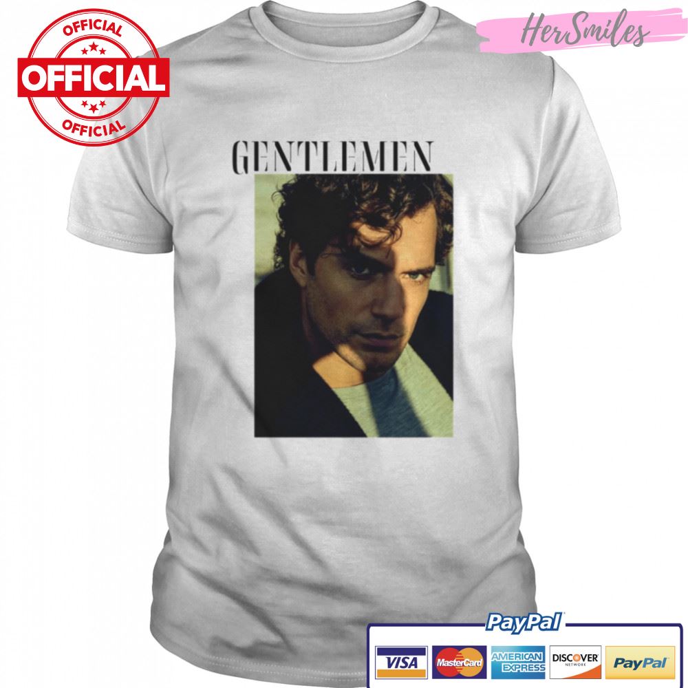 Actor Henry Cavill Photographic shirt