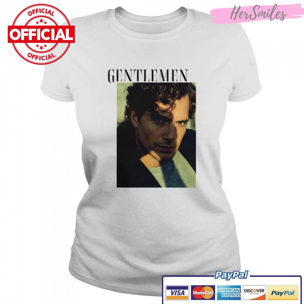 Actor Henry Cavill Photographic shirt