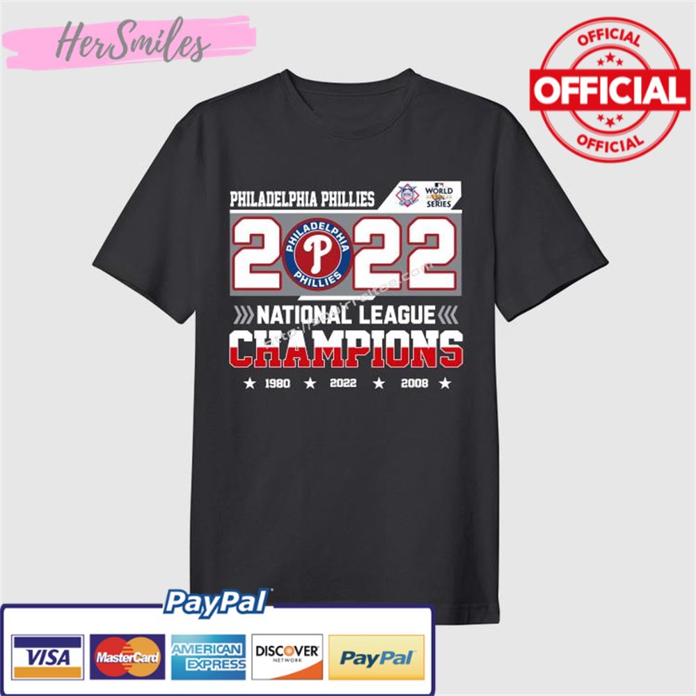 Official Philadelphia Phillies National League Champions 2022 Shirt