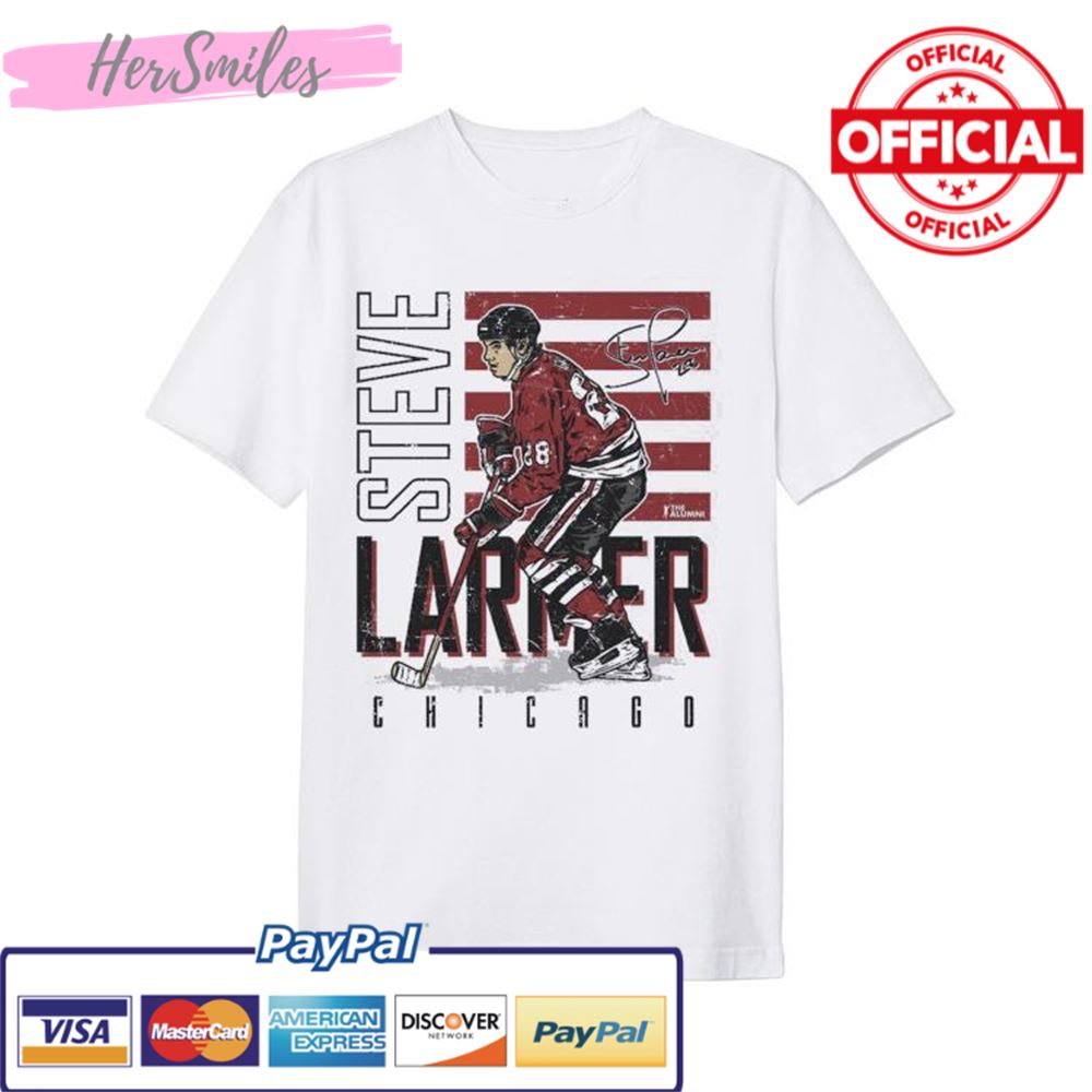 Steve Larmer Chicago Blackhawks Homage Signature Shirt