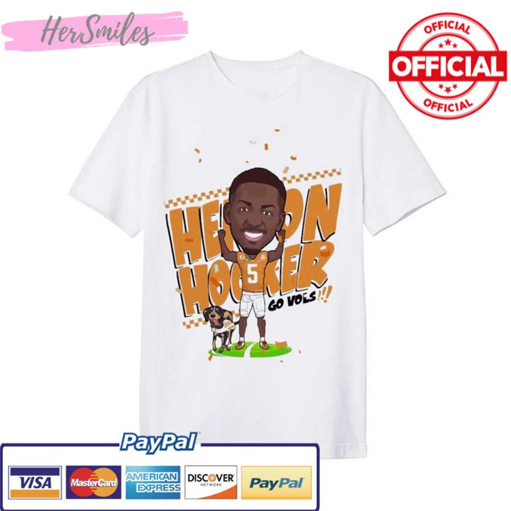 Tennessee Volunteers Hendon Hooker Go Vols Shirt