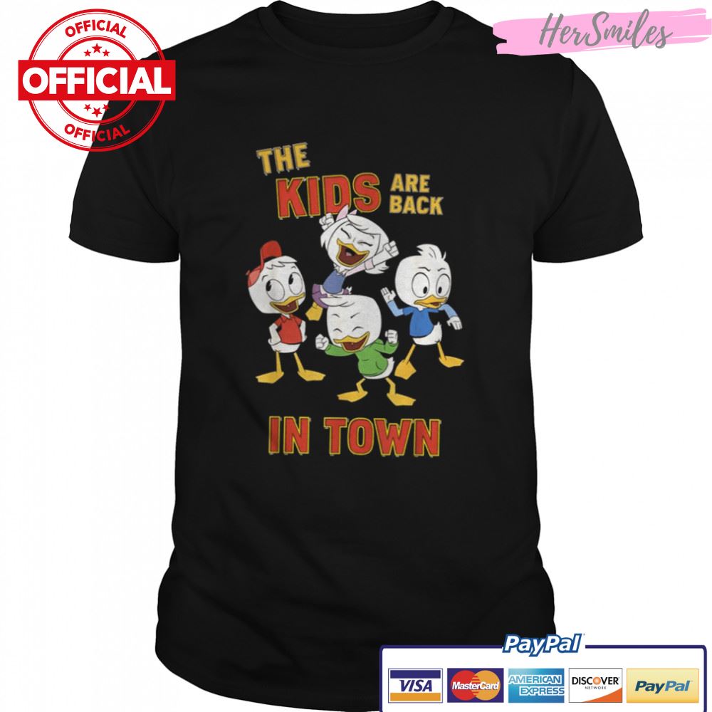 The Kids Are Back In Town Donald Duck shirt